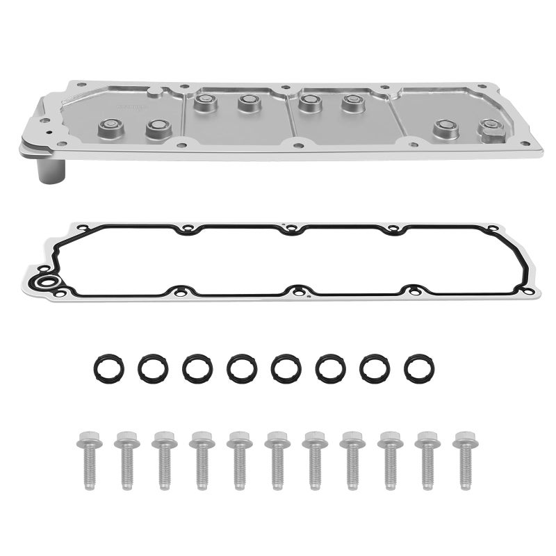 Glvvexa 12598832 LS Gen 4 Valley Cover Plate Kit Replacement for 20072013 Chevy Silverado GMC Sierra SUV LS2 LS3 LS7 48L 53L 60L 62L Non AFMDOD